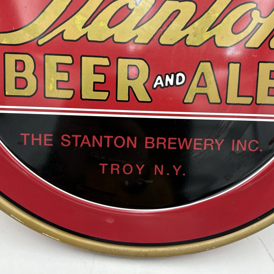 Stanton Beer And Ale Stanton Brewing Company Troy New York Tray - Image 2 of 4