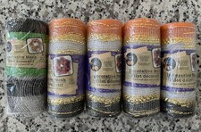 3 Rolls 6" x 5yd Deco Mesh Wreaths Crafts Orange Black Gold Halloween 1 FREE