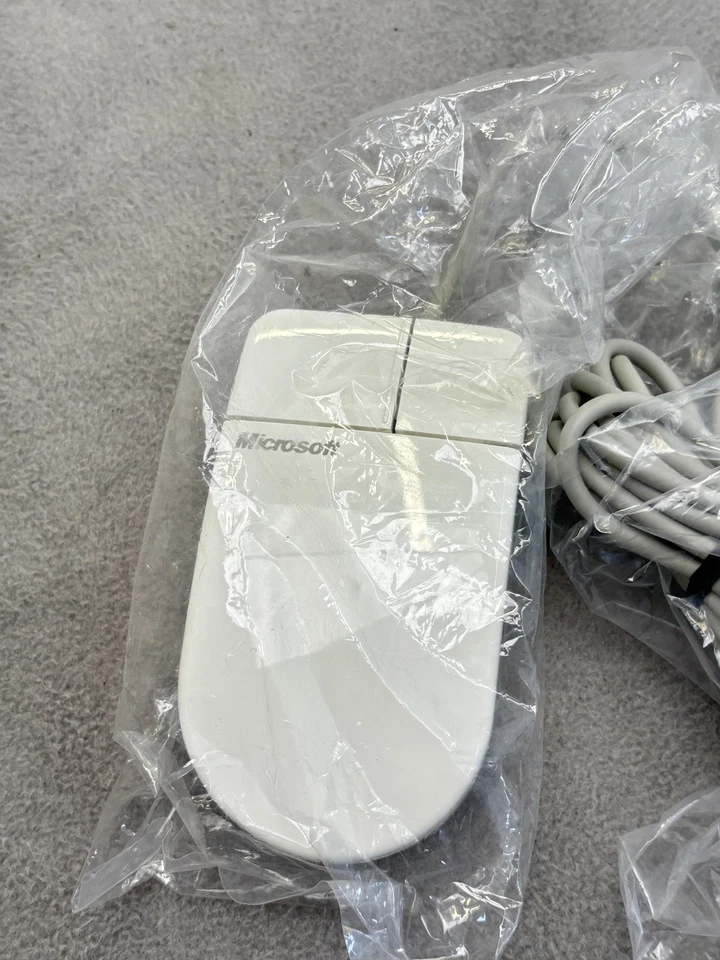 Vintage Microsoft Serial Mouse DB9 Made in Japan New Old Stock NOS 2-Button - Image 2 of 4