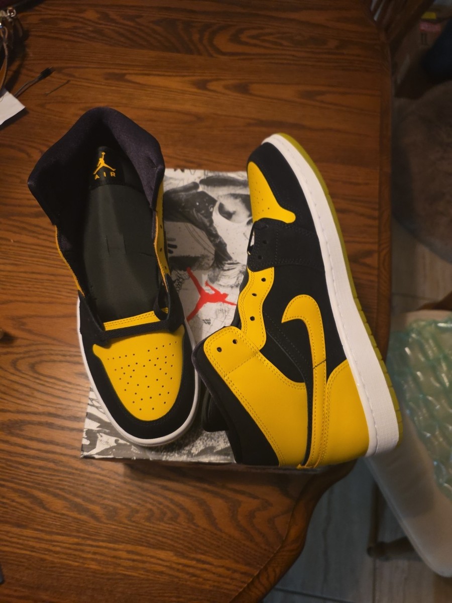 Nike Air Jordan 1 Mid New Love Black Varsity Maize White HJ6654