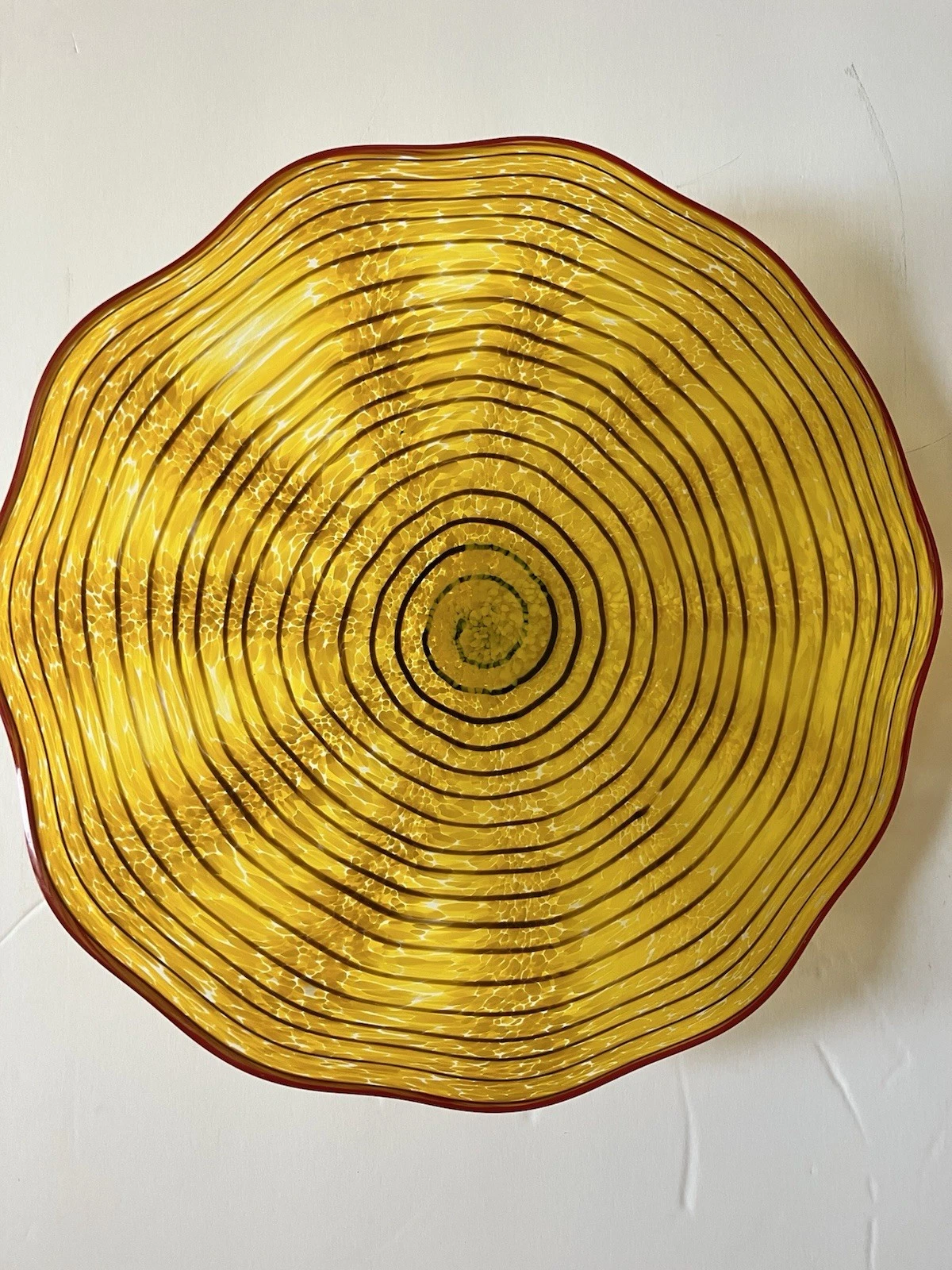 Viz Glass Wall Art; 3 Large (20 22in Diameter)  2 Medium (17 19in Diameter)