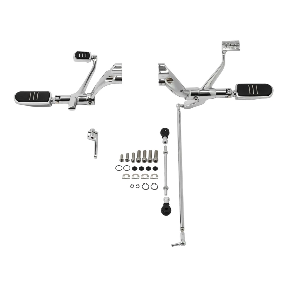 Controles delanteros clavijas palancas enlaces para Harley 04-13 Harley Sportster 883 1200 Foto 2 de 4