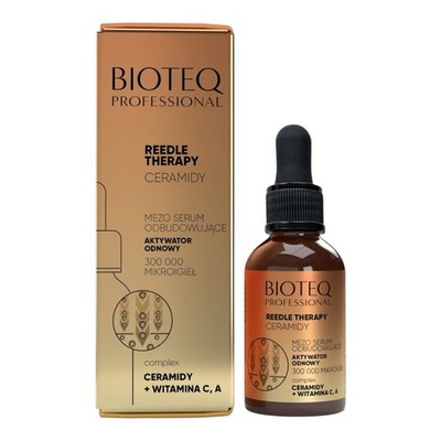 Bioteq Meso Serum Microneedles Gesichtsserum Ceramide Mezo Mikronadeln VitC VitA