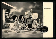 Sandmann beim Kleinen Muck, Ansichtskarte 1965 