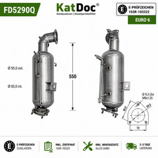 ✅ Ruß-Partikelfilter Opel Cascada/Insignia/Zafira C Tourer,2.0, Silizium, Euro 6