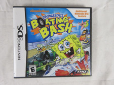 SpongeBob's Boating Bash (Nintendo DS, 2010) CIB, Complete - Tested*Excellent*