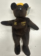 Salvinos Bamm Beanos Mark McGwire 25 Brown Bear Plush Stuffed Animal 98 2019