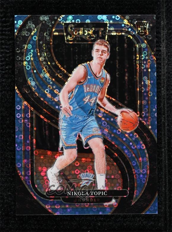 2024 Panini Select Light Blue Disco Prizm 73/99 Nikola Topic #171 Rookie RC 1n2n