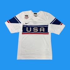 Nike Mens Size Small Olympic League patched Logo USA Official Hockey Jersey