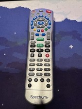 Charter Spectrum 4-Device Universal Remote Control, Silver - AUX DVD TV CABLE