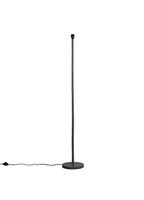 ValueLights Heather Modern Scandi Floor Lamp In Light Grey Wooden Base Only