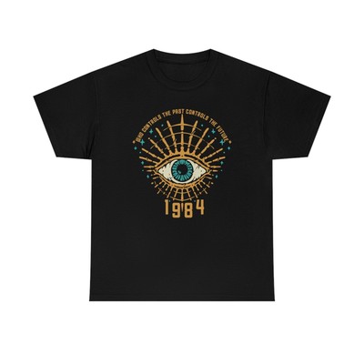 1984 George Orwell Control The Future Essential T-Shirt , Unisex Heavy Cotton Te