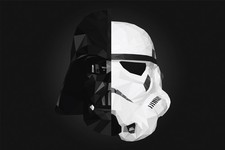 Star Wars darth vader low poly stormtrooper Custom Gaming Mat Desk 4436