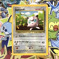 Jigglypuff CoroCoro English promo Gray Star Glossy Japanese Pokemon Card HP++ #2