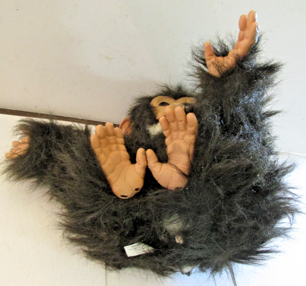VTG 2005 Hasbro FurReal Friends Cuddle Chimp 75798 Black Tiger