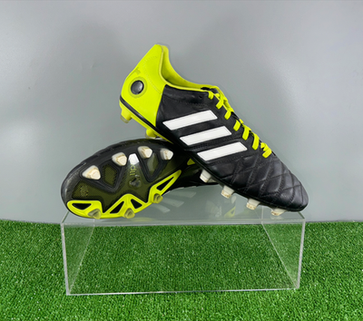 Adidas 11Pro FG Leathers F33102 Elite US9.5 US10 Black boots