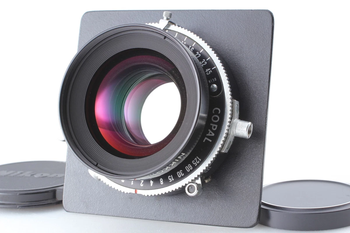 Nikon NIKKOR W 150mm F5.6 大判レンズ 4×5 Nikon NIKKOR W 150mm Focal f/5.6 Camera Lenses for sale | eBay