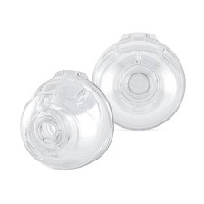 Lansinoh Wearable Pump Replacement Cups with Flanges, Postpartum Essentials -