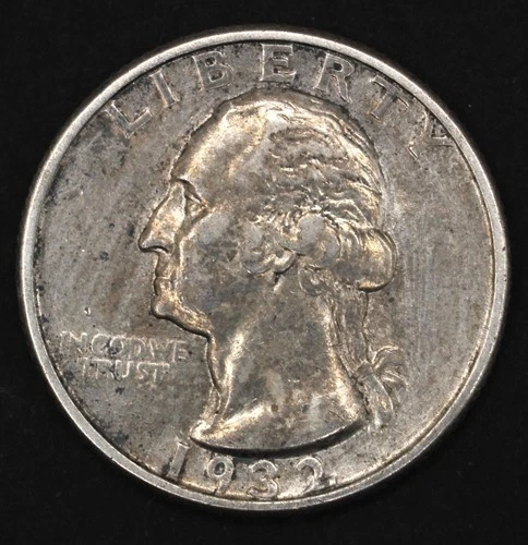 1932 washington quarter- CHOICE EF / FREE SHIPPING- SMH-526