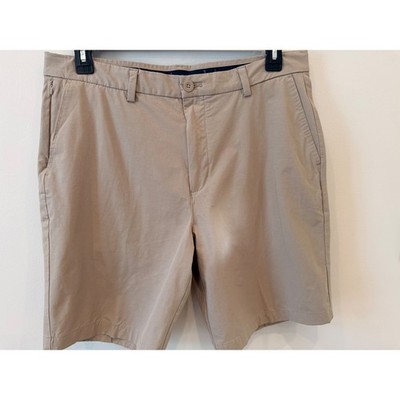 Vineyard Vines On The Go Khaki Size 35 Flat Front performance Stretch Chino New
