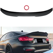 For BMW 4 Series F32 428i 430i 435i 440i PSM Style Gloss Black Rear Spoiler Sxbu