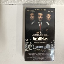 Goodfellas VHS, 1990, ROBERT DENIRO, JOE PESCI Good Condition