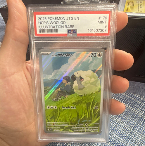 Hop's Wooloo graded PSA 9 for sale on eBay