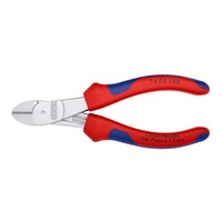 Knipex 74 05 140 Kraft-Seitenschneider Mit Mehrkomponenten-HüLlen Verchromt 140