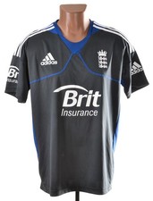 ENGLAND 2011/2012 CRICKET SHIRT ADIDAS L/XL