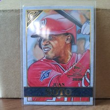 2020 Topps Chrome Topps Gallery Preview Juan Soto #GP-7 Nationals