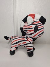 Tokidoki Unicorno Plush - ZAMBA Small - 7.5 inch Red White Black Zebra NWT NEW