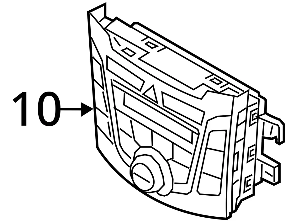 Aquecedor CA 2016-2017 Hyundai Elantra Gt controle climático temperatura fabricante de equipamento original Z8FL2 - Imagem 4 de 4