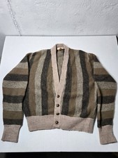 Vintage Jantzen 50's Long Sleeve Knit Cardigan Sweater Kurt Cobain Grunge Style 