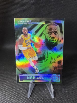 2020-21 Panini Illusions - LeBron James #101 Trophy Collection Emerald