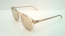 RAEN Remmy 52 Champagne Crystal Round Frame Sunglasses