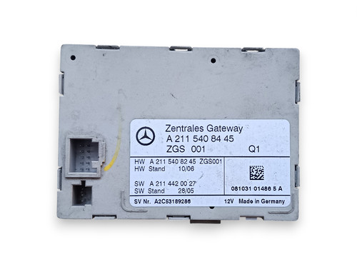 Mercedes E-Klasse W211 Zentrales Gateway Steuergerät A2115408445 (ZGW) ECU