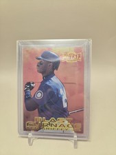 Ken Griffey Jr 1997 Skybox Metal Universe Bla...