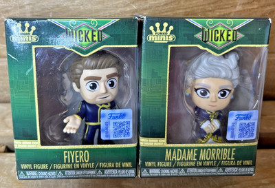 New Funko Wicked Minis Fiyero & Madame Morrible Vinyl Figures
