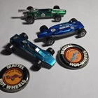 Vintage Hot Wheels Redline Cars Lot of 3 Shelby Turbine Lotus Barbham