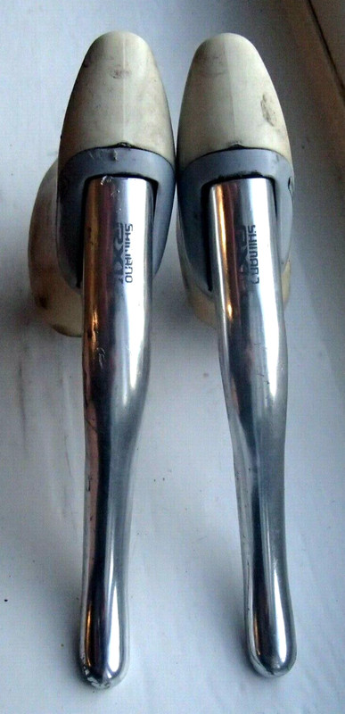 SHIMANO RX 100 AERO BRAKE LEVERS HANDY RARE RETRO SPARES