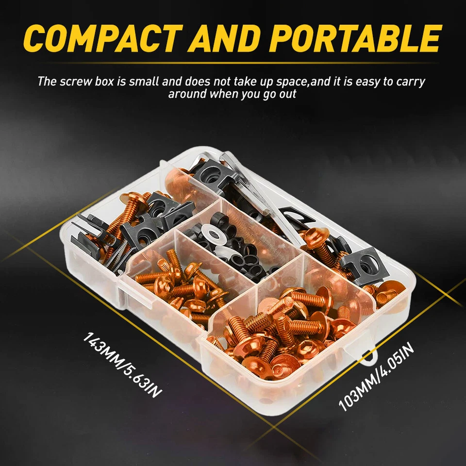 Kit completo de pernos de carenado para Suzuki GSXR600/750 2006 2007 tornillos de carrocería Foto 4 de 4