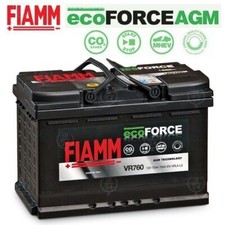 BATTERIA PER MERCEDES CLASSE A B C E CLK SLK FIAMM VR760 AGM START & STOP 70Ah 7