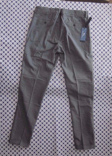 Narrow Microfantasia W313 Blaine Grigio amp; Blu Pantalone Harmont Chino Uomo qvggwz