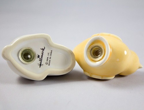 Hallmark Bunny and Chick Salt and Pepper Shaker Set New w/Packaging - Picture 7 of 8