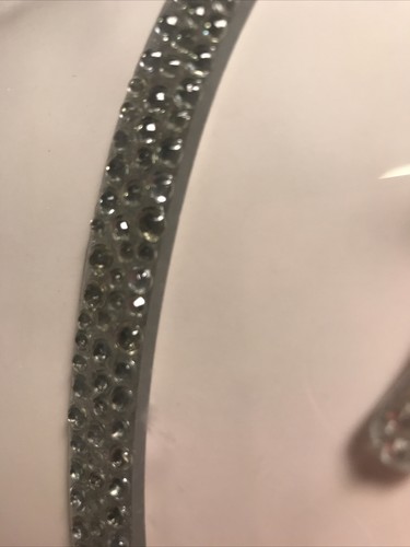 WEDDING MONOGRAM CAKE TOPPER “C” new David Tutera rhinestones silver Letter - Bild 2 von 5