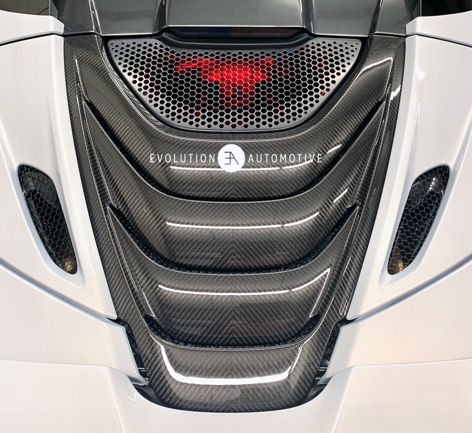 McLaren MSO 720S Spider, Carbon Fiber Deck, Engine Cover. OEM McLaren Part