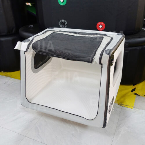 Jaula inflable ligera para perros portátil plegable perrera de viaje para mascotas - Imagen 3 de 16