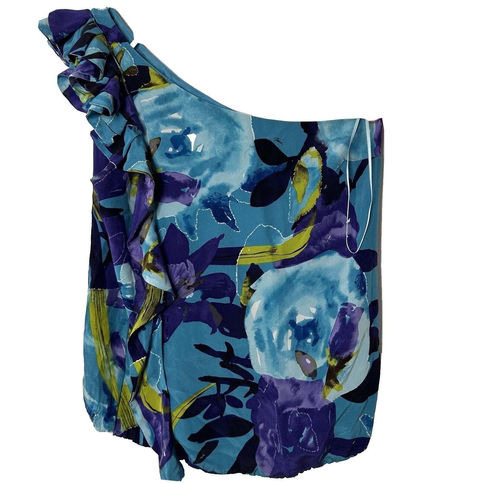 Seda Trina Turk Floral Blusas para mujeres