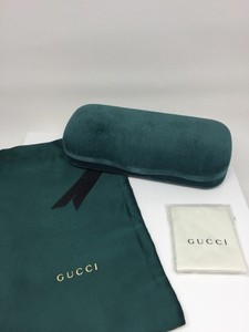 New-Large-Gucci-Case-Hard-Shell-Sunglasses-amp-Eyeglasses-Green-Velvet-Case