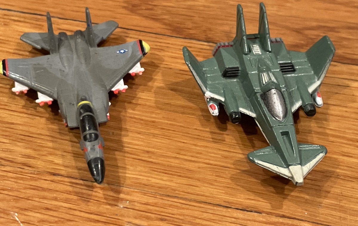 22 Micro Machines Planes Galoob- Military USAF Army Navy Jet